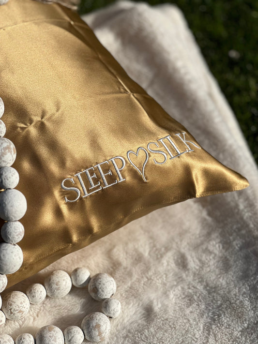 Silk pillowcase - Honey Dijon